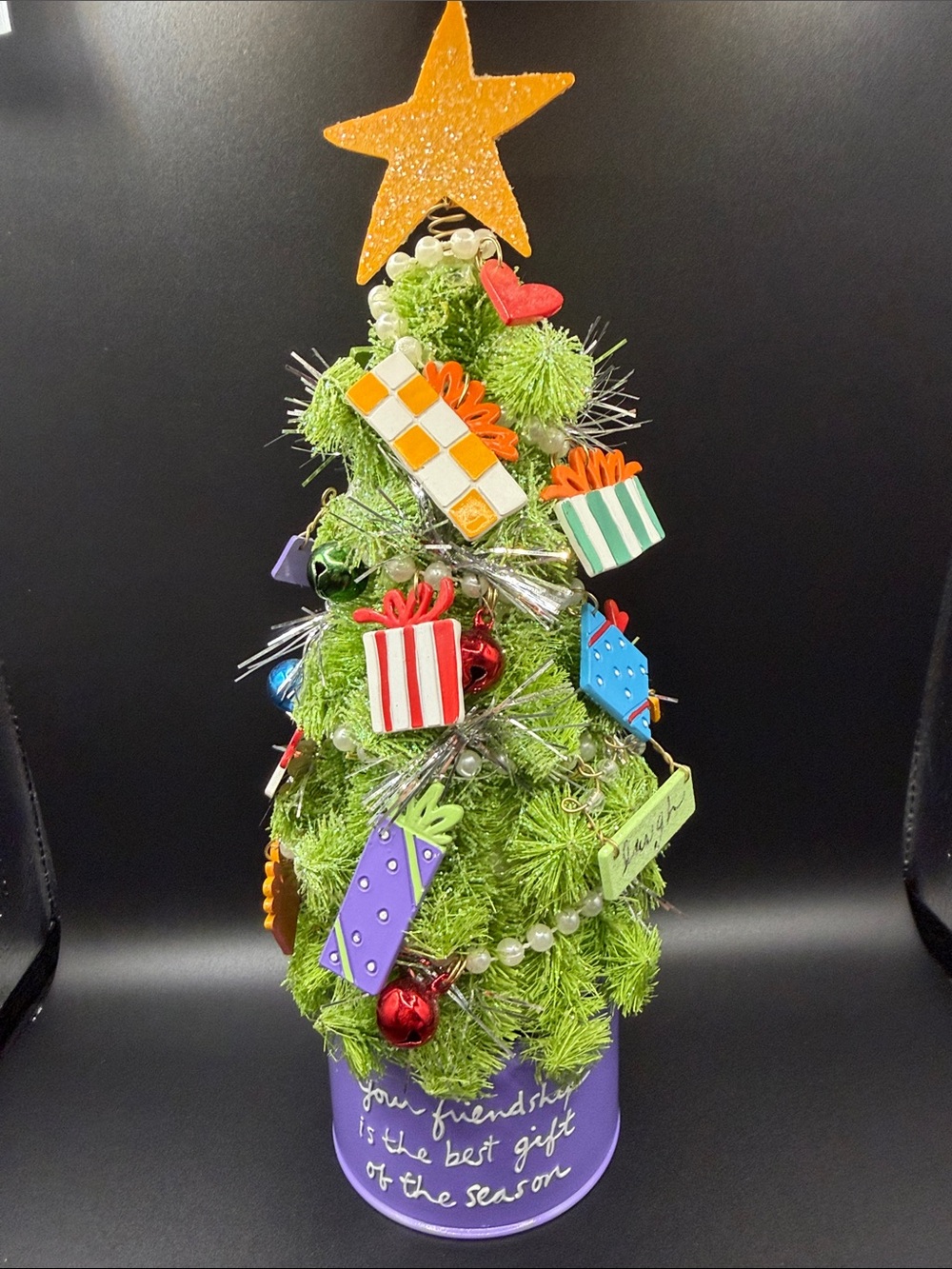 Vintage Sandra Magsamen Department 56 Decoratibe Christmas Tree